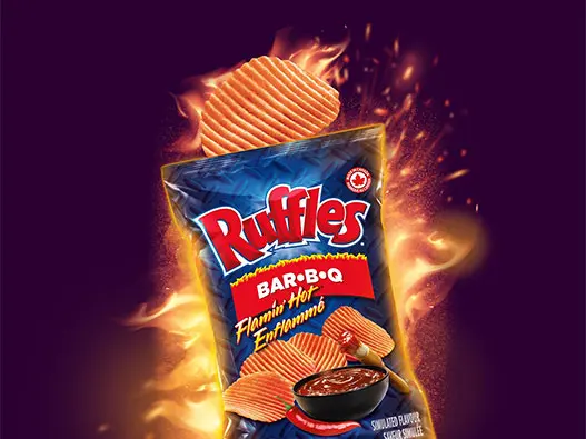 Ruffles百事莱芙士薯片标志设计含义、品牌历史及Logo演变赏析