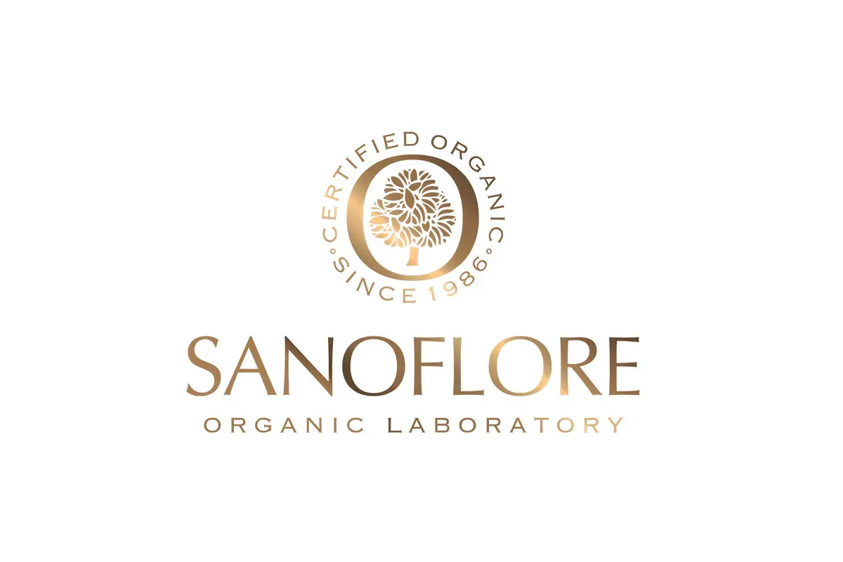 Sanoflore法国圣芙兰化妆品logo设计-生命之树logo设计