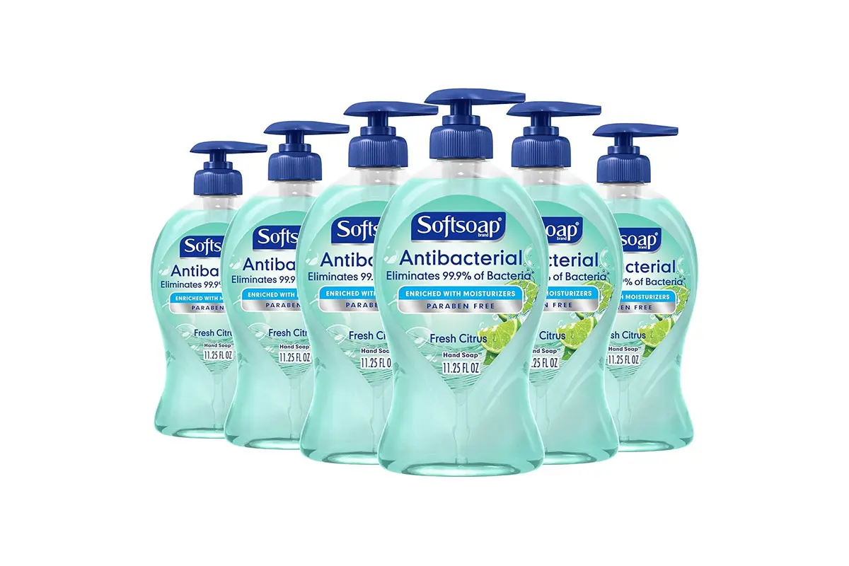 Softsoap brand美国液体肥皂-液体肥皂标志设计