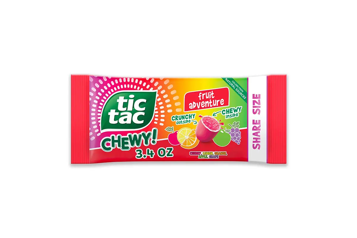 Tic Tac意大利薄荷糖果-叶脉标志设计