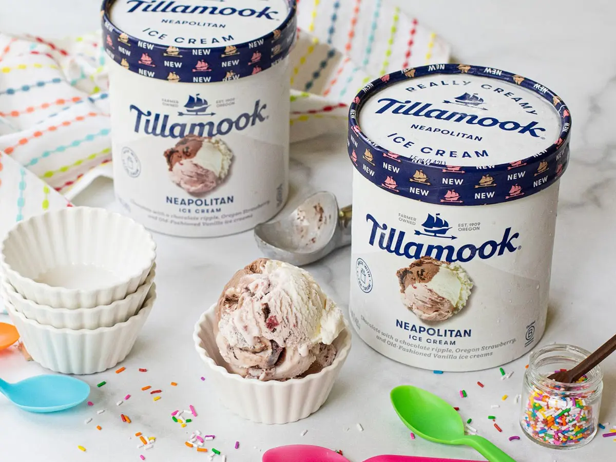 Tillamook美国冰淇淋-船标志设计