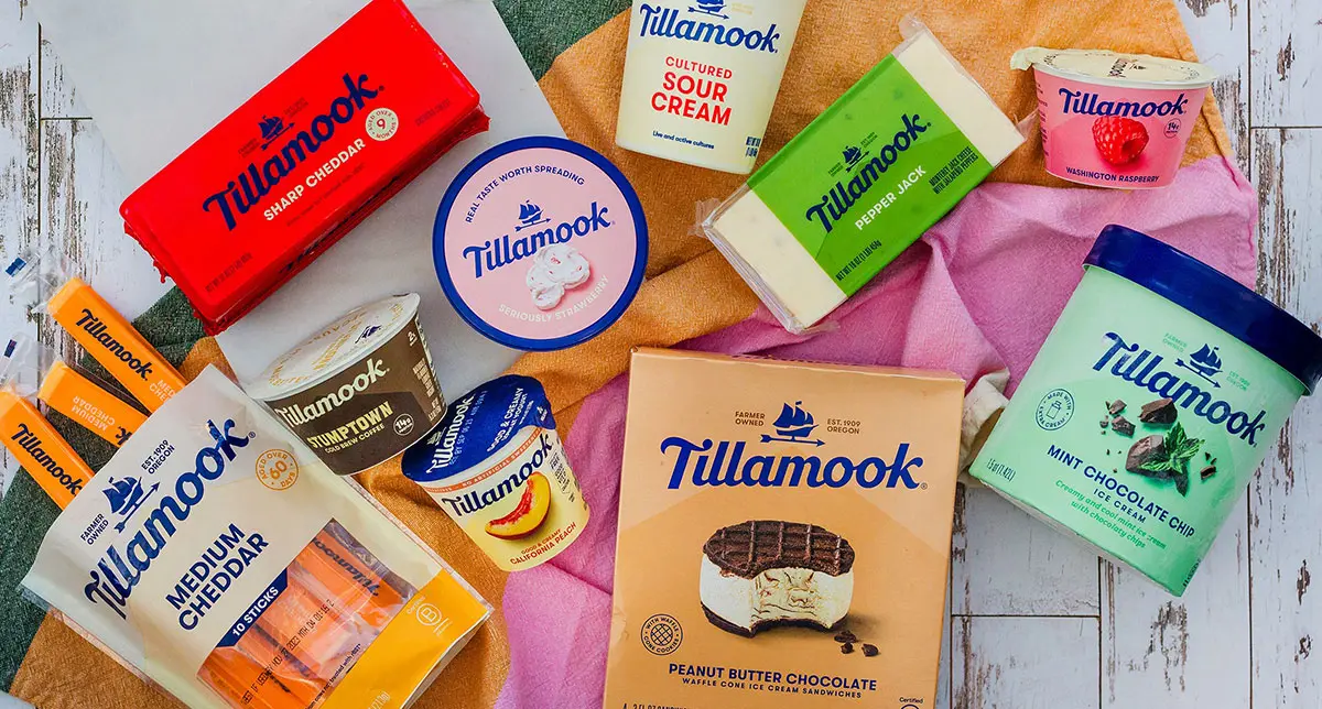 Tillamook美国冰淇淋-糖果logo设计