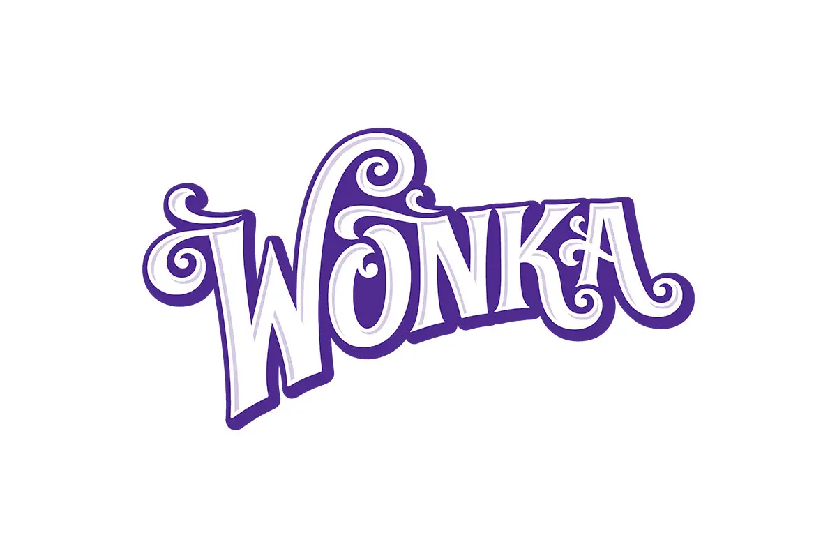 Wonka Chocolate旺卡巧克力logo设计-巧克力logo设计