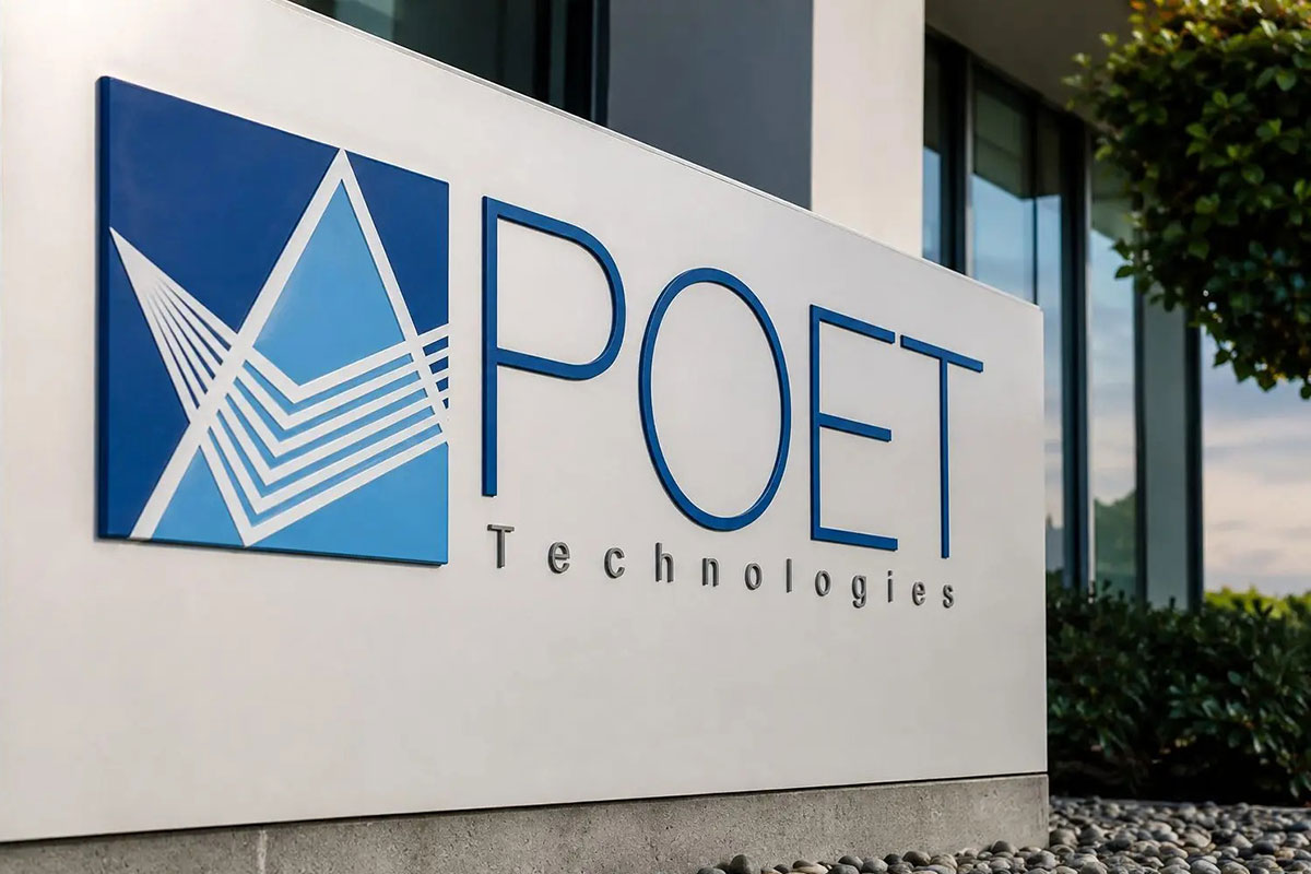 POET Technologies门口招牌