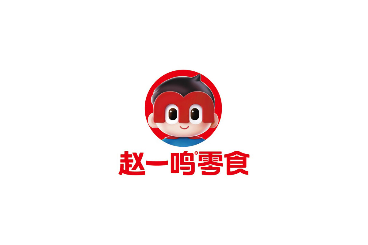 赵一鸣零食标志设计欣赏与品牌内涵解析