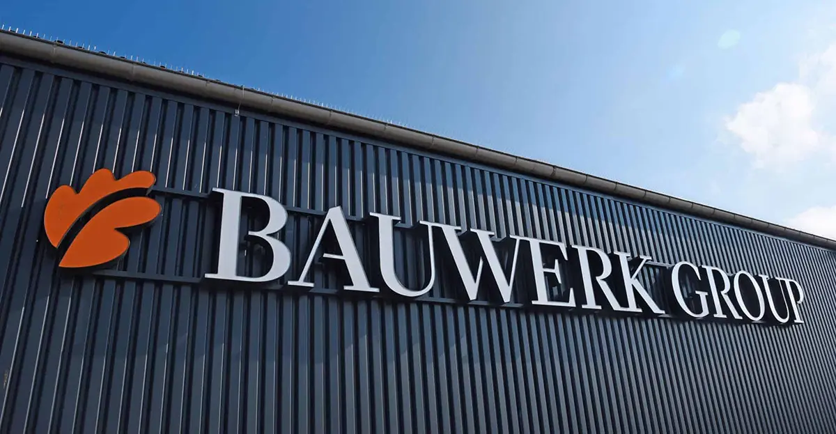 Bauwerk专卖店门头-木地板logo设计