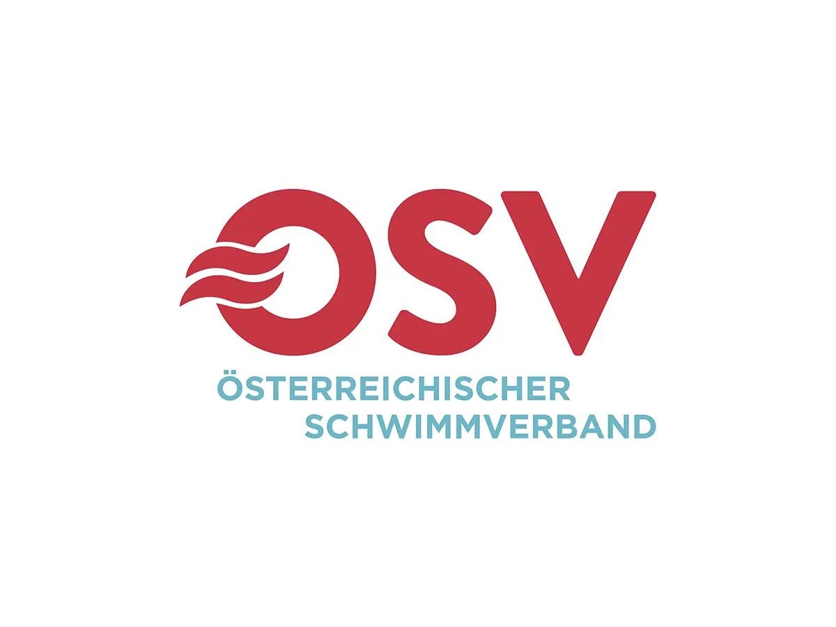 奥地利游泳联合会logo设计图片-三文logo设计公司