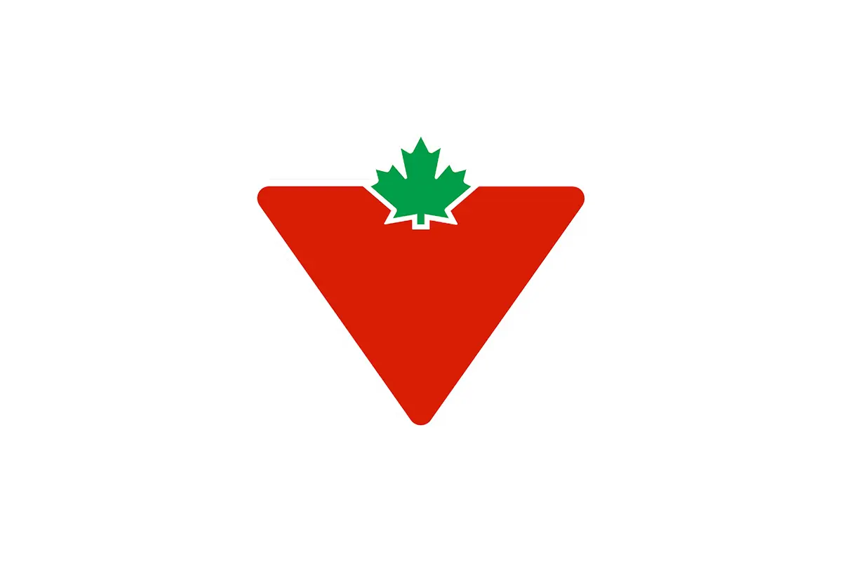 Canadian Tire加拿大轮胎logo设计图片-枫叶logo设计公司