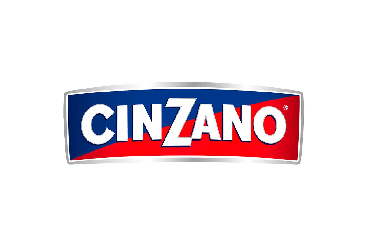 Cinzano意大利苦艾酒logo设计-矩形logo设计