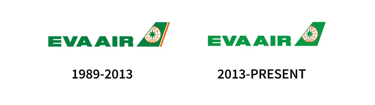 台湾长荣航空公司旧logo设计图片-绿色logo设计公司