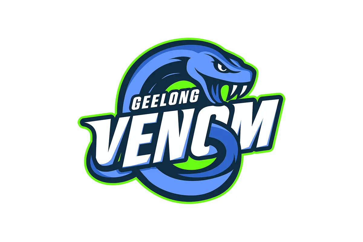 Geelong Venom标志设计图片-篮球俱乐部logo设计公司