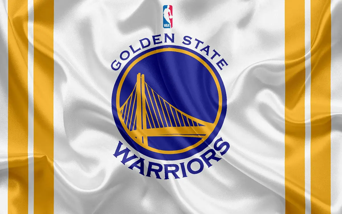 Golden State Warriors金州勇士队旗帜-蓝球队标志设计公司