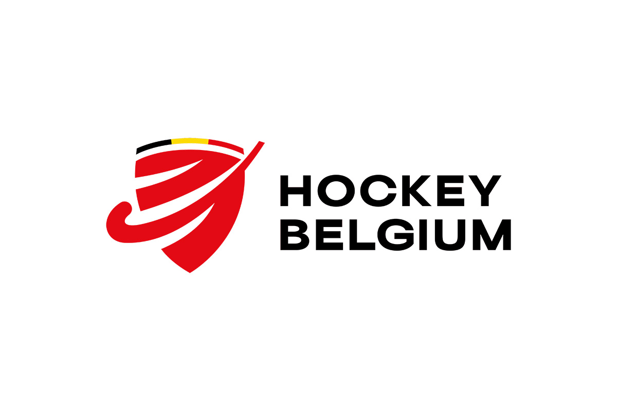 Hockey Belgium比利时曲棍球队标志设计图片-曲棍球logo设计公司
