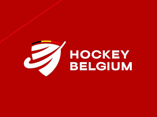 Hockey Belgium比利时曲棍球logo设计含义及球队品牌设计理念