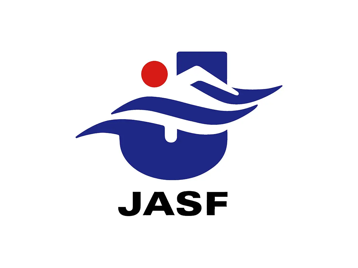 日本游泳联合会logo-三文品牌logo设计公司