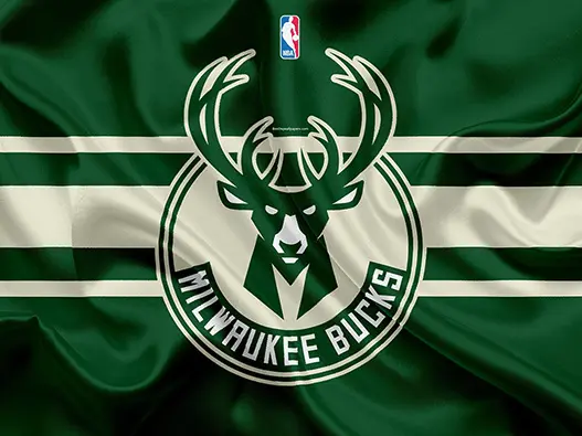 Milwaukee Bucks密尔沃基雄鹿队标志设计含义及篮球队logo设计理念