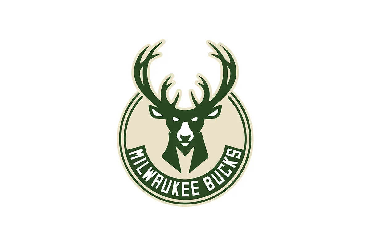 Milwaukee Bucks密尔沃基雄鹿队标志设计图片-鹿logo设计公司