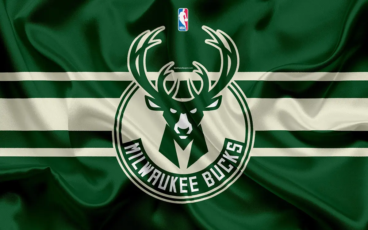 Milwaukee Bucks密尔沃基雄鹿队队旗-球队logo设计公司