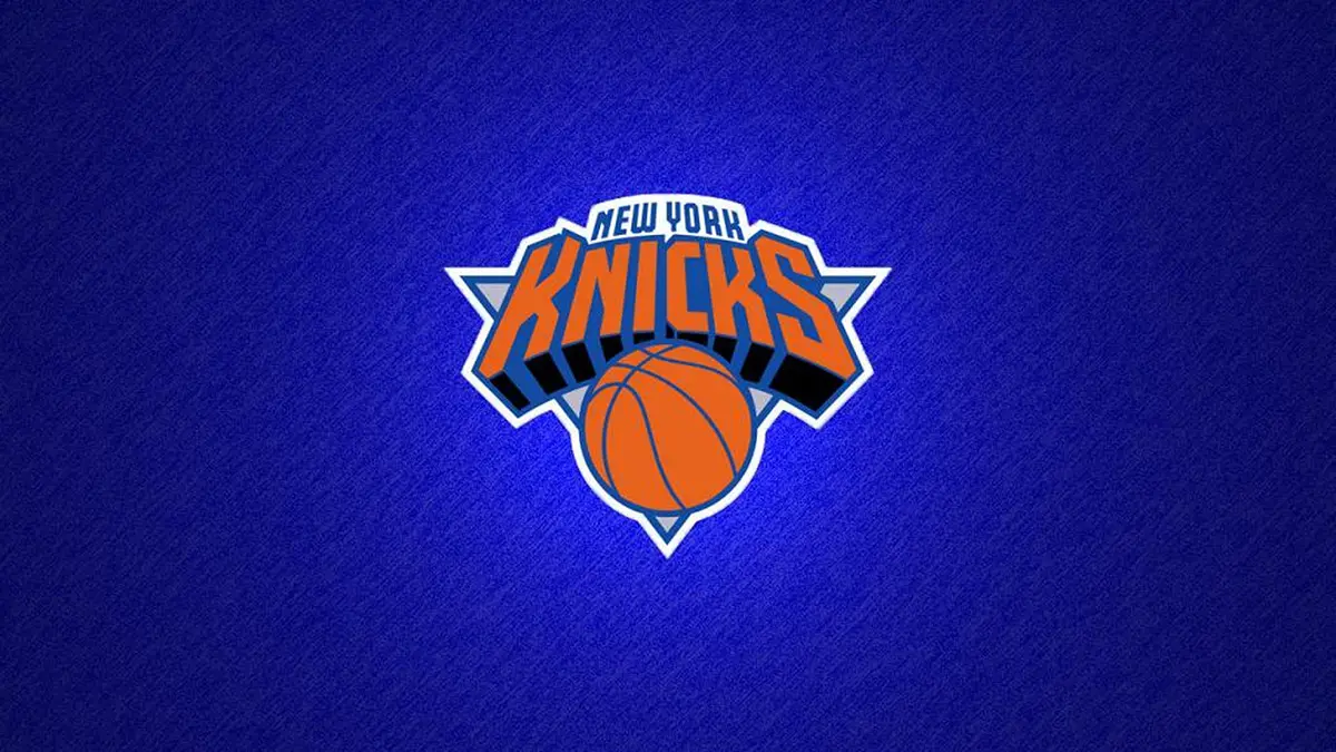 New York Knicks纽约尼克斯队条幅-蓝球队标志设计公司