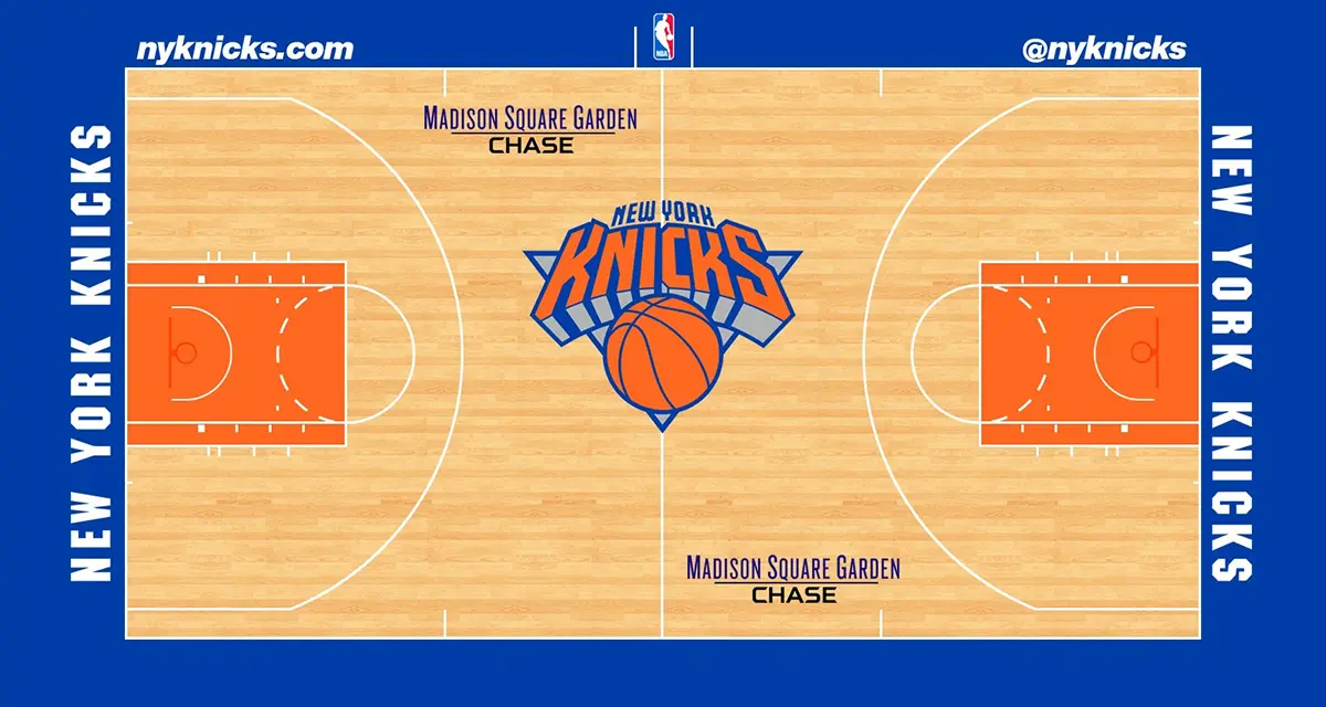 New York Knicks纽约尼克斯队比赛场馆-球队logo设计公司