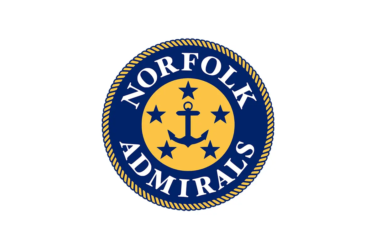 Norfolk Admirals标志设计图片-曲棍球logo设计公司