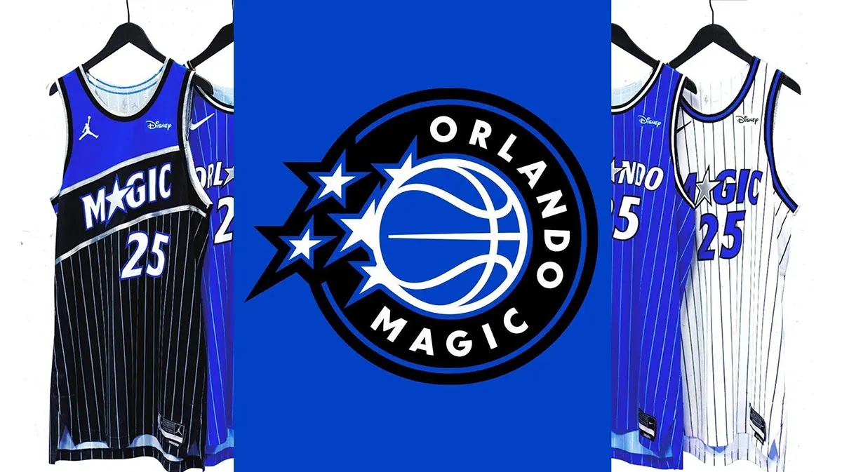 Orlando Magic奥兰多魔术队球衣-NBA标志设计公司