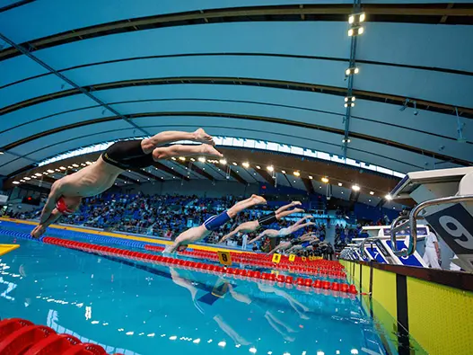 波兰开放水域游泳协会POWSA标志设计含义及logo设计理念