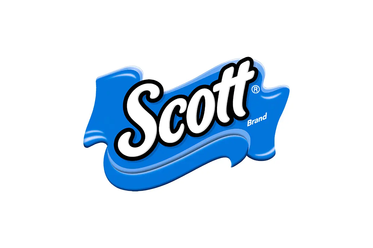 SCOTT PAPER斯科特纸巾logo设计-纸巾logo设计公司