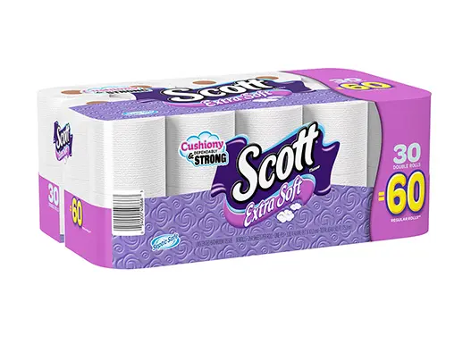 SCOTT PAPER斯科特纸业公司LOGO设计含义及纸巾品牌设计理念