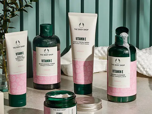 The Body Shop美体小铺连锁店LOGO设计含义及化妆品设计理念