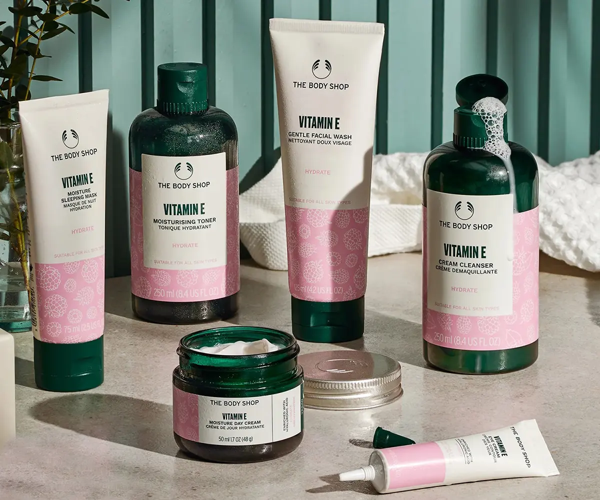 The Body Shop美体小铺连锁店-化妆品logo设计