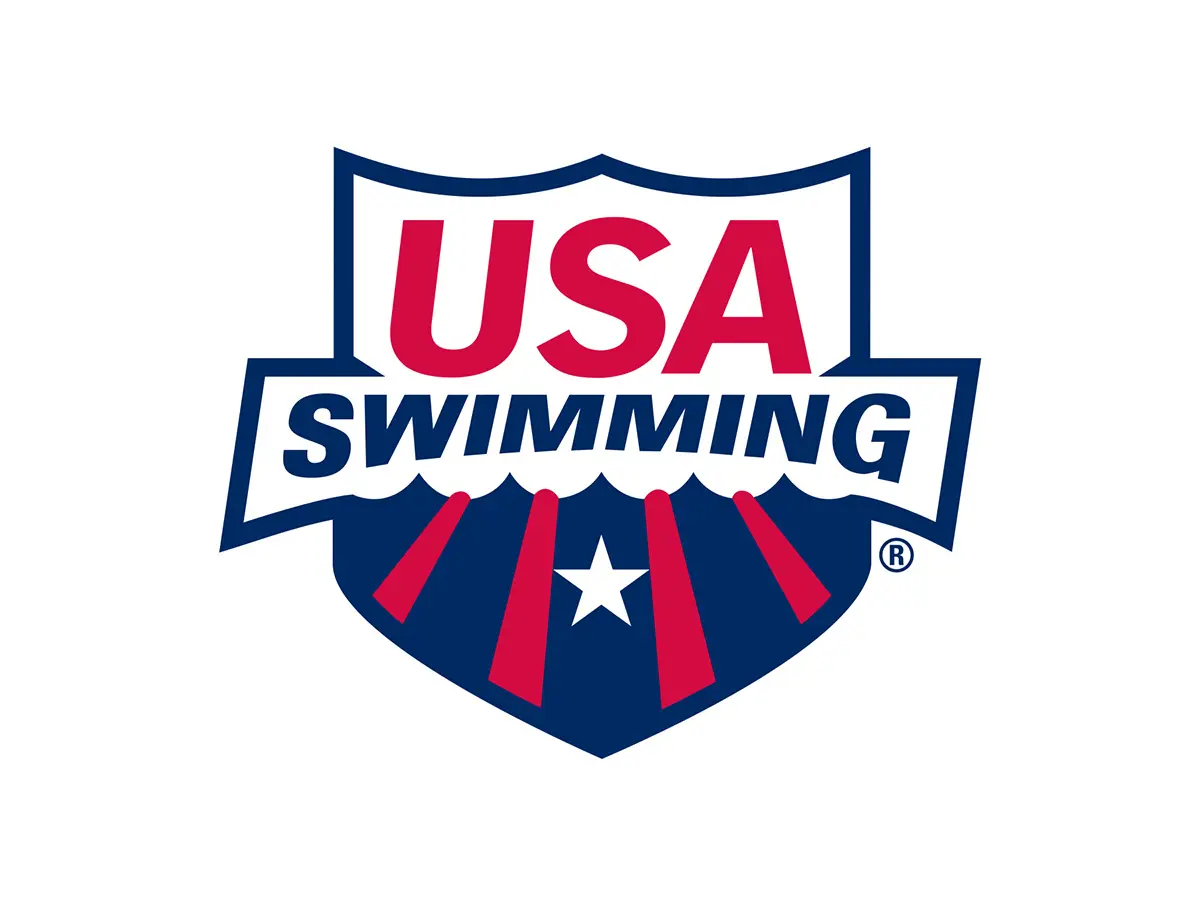 美国游泳联合会logo-三文logo设计公司