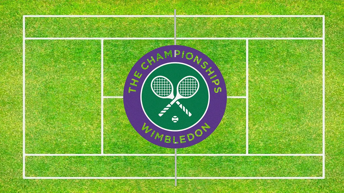 Wimbledon Championships温布尔登网球锦标赛比赛场-紫色logo设计